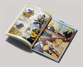 Comic - Bismarck – Der Eiserne Kanzler + 2 Poster und 3 Aufkleber gratis dabei!