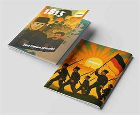 Comic - 1813 - Eine Nation erwacht + 1 Poster und 3 Aufkleber gratis dabei!