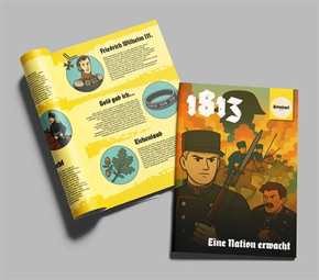 Comic - 1813 - Eine Nation erwacht + 1 Poster und 3 Aufkleber gratis dabei!