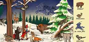 Wessels & Zweifefelsfeuer: Unser wunderbarer Wald - Wimmelbuch - phantastischer Herbstwald