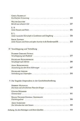 Reinoß, Herbert (Hrsg.): Letzte Tage in Ostpreußen - Erinnerungen an Flucht und Vertreibung
