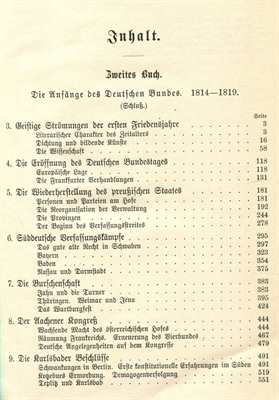 Treitschke, Heinrich von: Deutsche Geschichte im Neunzehnten Jahrhundert Band 2