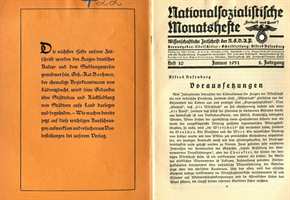 Nationalsozialistische Monatshefte Heft 10 - 1931 - 2. Jahrgang
