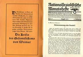 Nationalsozialistische Monatshefte Heft 17 - 1931 - 2. Jahrgang