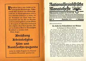Nationalsozialistische Monatshefte Heft 18 - 1931 - 2. Jahrgang