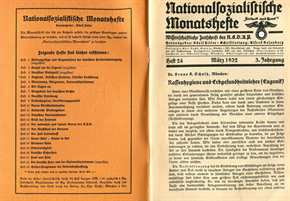 Nationalsozialistische Monatshefte Heft 24 - 1932 - 3. Jahrgang
