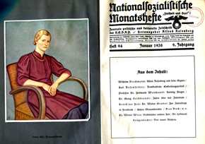 Nationalsozialistische Monatshefte Heft 94 bis 99 - 1938 - 9. Jahrgang Band I