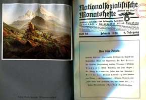 Nationalsozialistische Monatshefte Heft 94 bis 99 - 1938 - 9. Jahrgang Band I