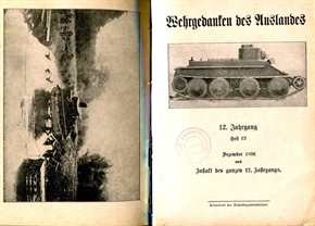 Wehrgedanken des Auslandes 12. Jahrgang Heft 1 bis 12 1936