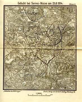 Schlachten des Weltkrieges:  Freiherr Ludwig von Gebsattel - Von Nancy zum Camp des Romains 1914