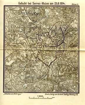Schlachten des Weltkrieges:  Freiherr Ludwig von Gebsattel - Von Nancy zum Camp des Romains 1914