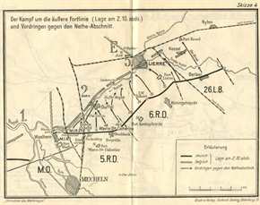 Schlachten des Weltkrieges:  Erich von Tschischwitz - Antwerpen