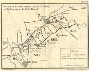 Schlachten des Weltkrieges:  Erich von Tschischwitz - Antwerpen