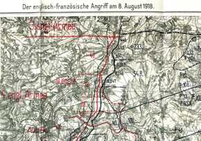 Schlachten des Weltkrieges: Thilo von Bose / Konrad Herrmann - Die Katastrophe des 8. August 1918