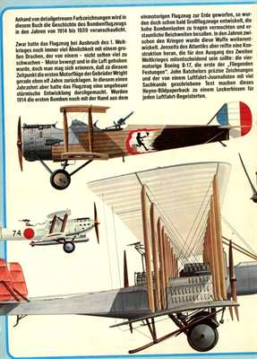 Cooper, Bryan u. Batchelor, John: Bomber 1914-1939