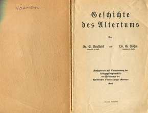 Neustadt, E./ Röhm, Georg: Geschichte des Altertums