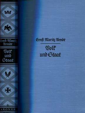 Arndt, Ernst Moritz: Volk und Staat