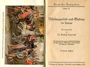 Legerlotz, Dr. Gustav: Nibelungen und Gudrun im Auszuge - Band 55