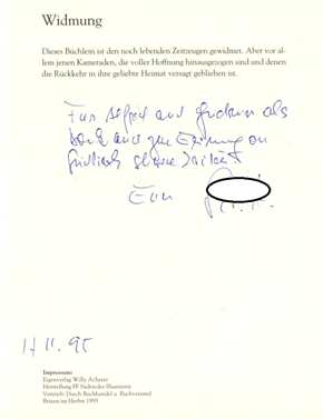 Acherer, Willy: Die verlorene Heimat - Süd-Tirol - Aus dem Poesiealbum einer Kriegsgeneration