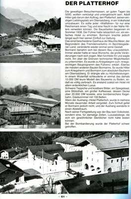 Der Obersalzberg im 3. Reich - Seltene Bilddokumente