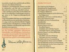 Hußmann, Heinrich: Deutsche Wappenkunst - Einführung in die Kunst der Heraldik